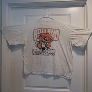 Vintage T-shirt World Cup Soccer Holland 1998 XL